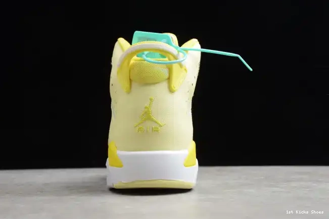 1st Kicks Jordan (GS) 543390-800 6 Retro Floral Air Yellow Dynamic 0522